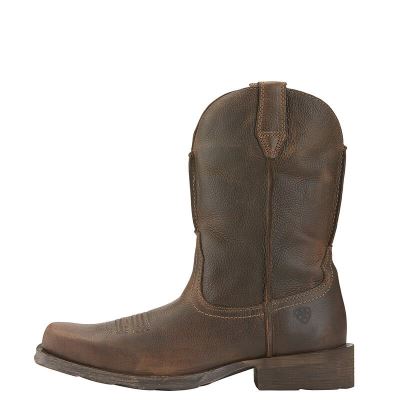 Ariat Rambler Koyu Kahverengi Western Csizma Erkek (39178-356)